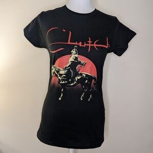 Clutch Horserider Graphic Tee Ladies Doom Rock Merch